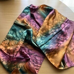 Baltic Scarf Silk hand painted